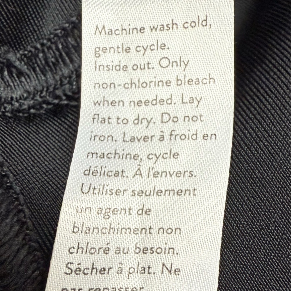 Spanx Faux Leather Moto Leggings Black Shaping Athleisure EUC - Picture 9 of 11
